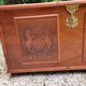 Portuguese chest in solid mahogany