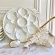 6 Longchamp slurry oyster plates