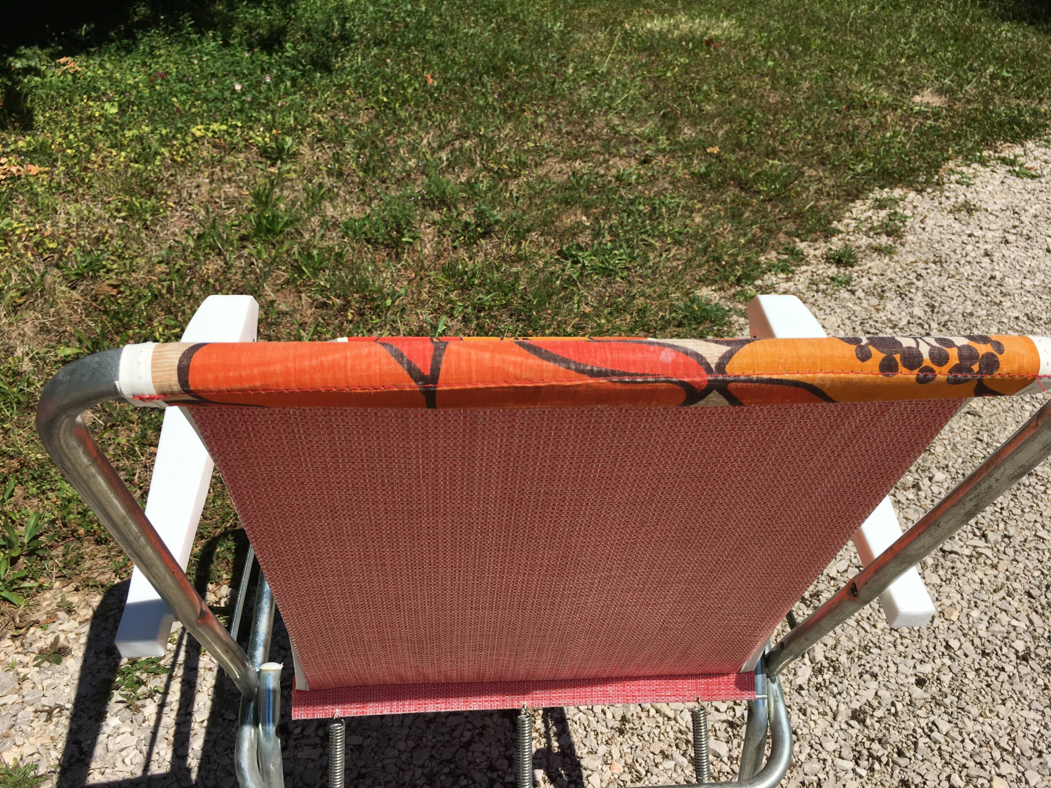 Pair of vintage camping chairs