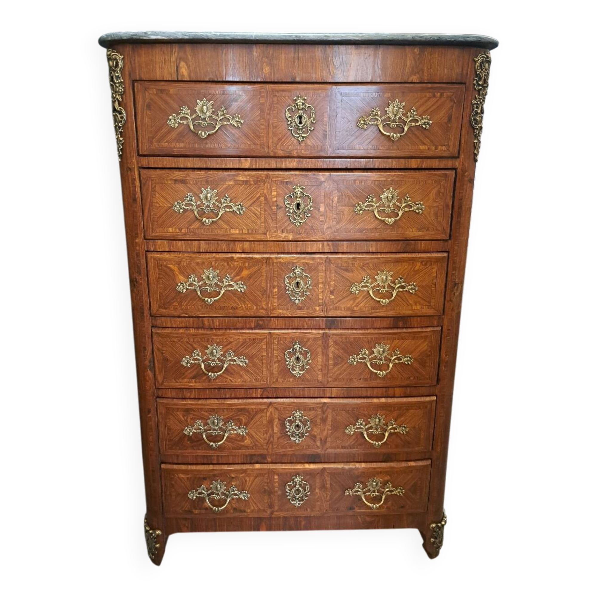 Chiffonnier style Regence en palissandre