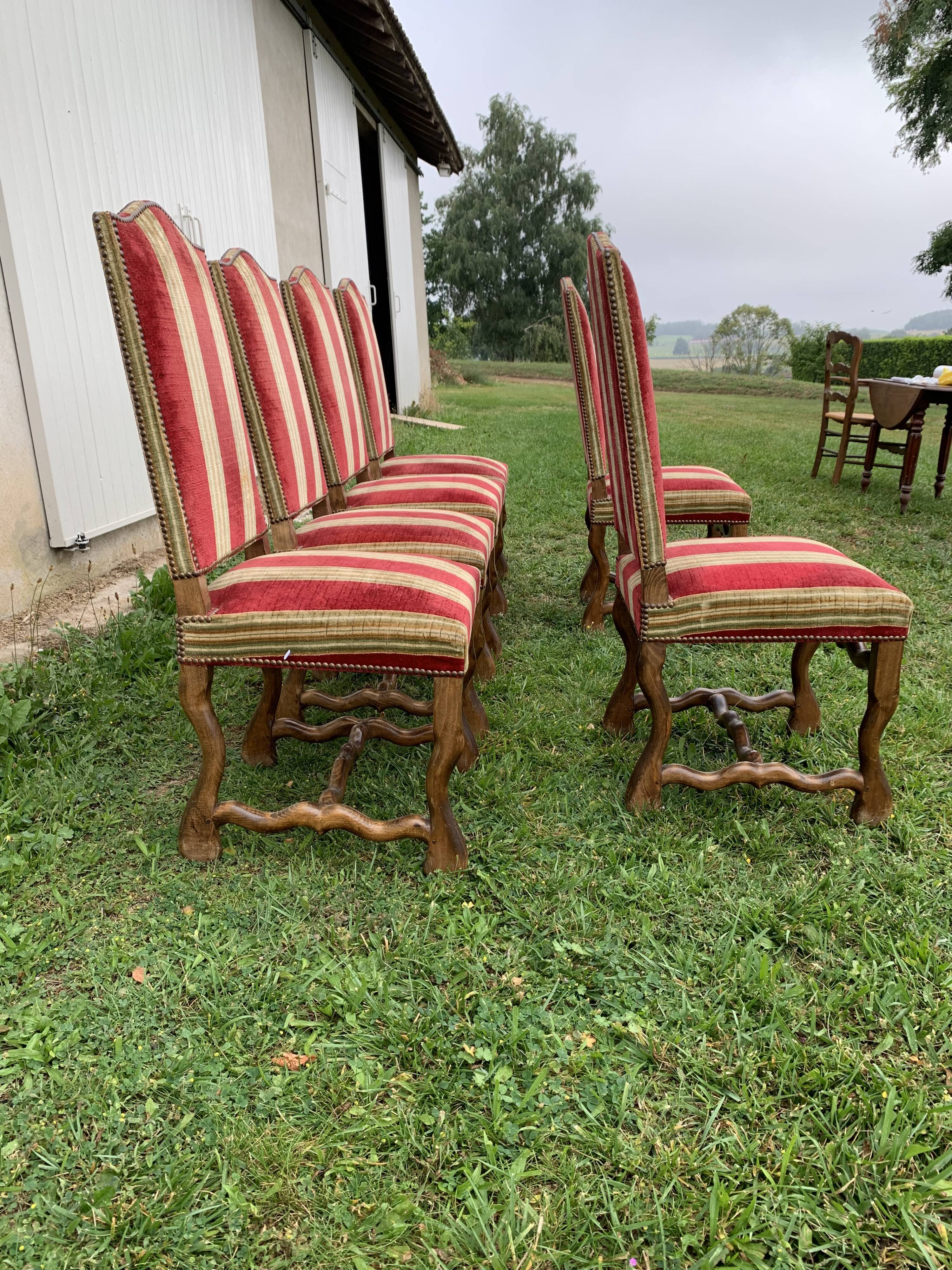 Louis XIII sheep bones chairs