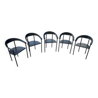 5 vintage chairs