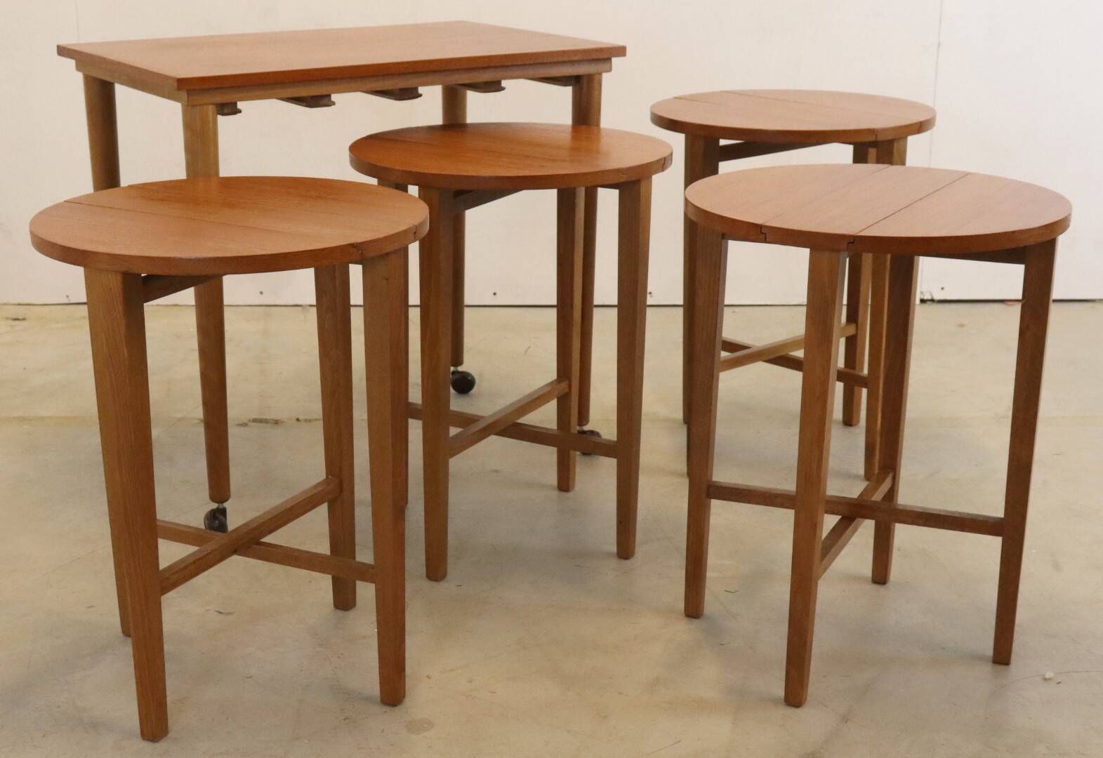 Nesting tables Poul Hundevad vintage