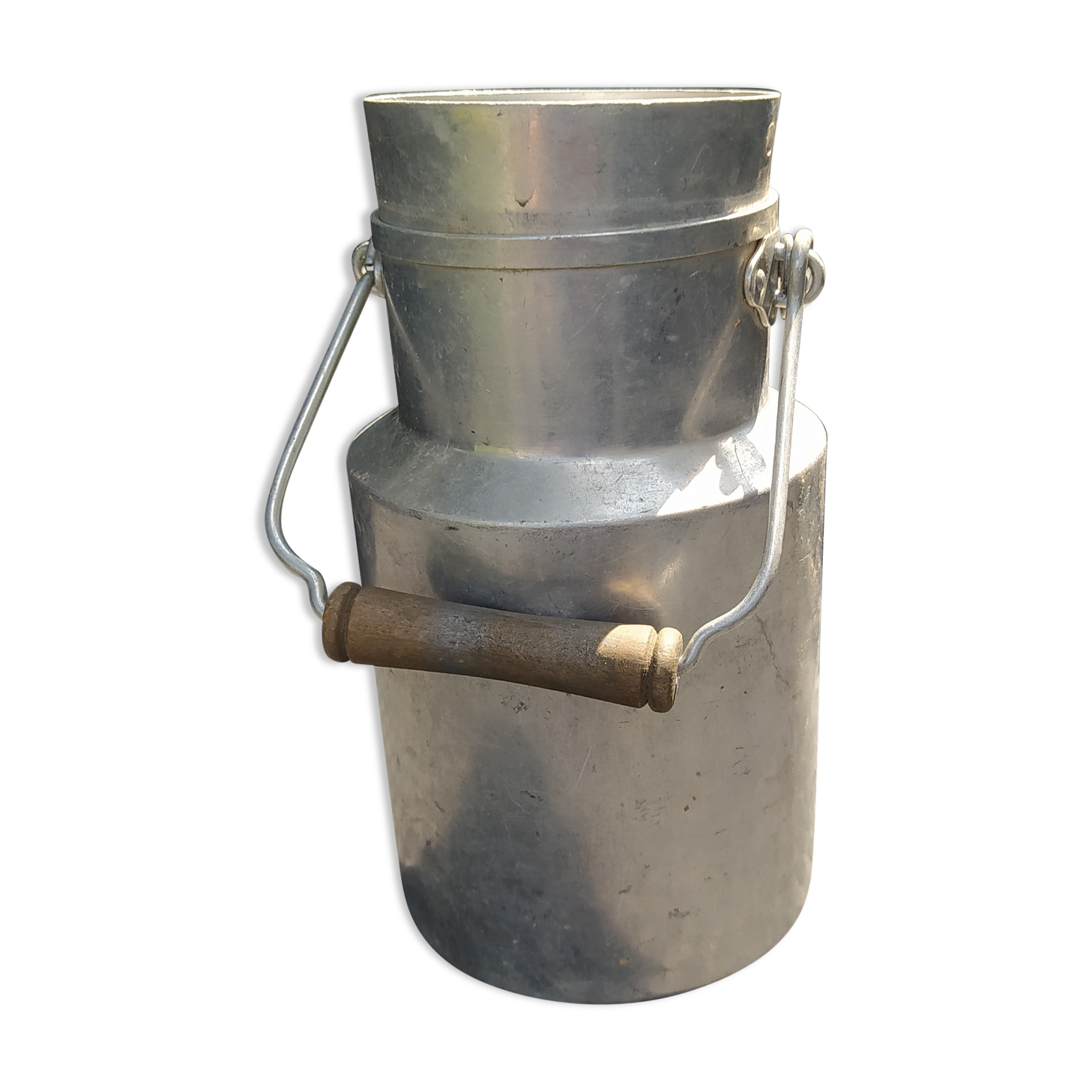 Pot a lait vintage en alu