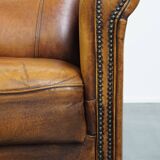Fauteuil en cuir de mouton