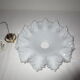 Old porcelain hanging and white opaline