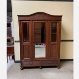 Antique Art Nouveau wardrobe