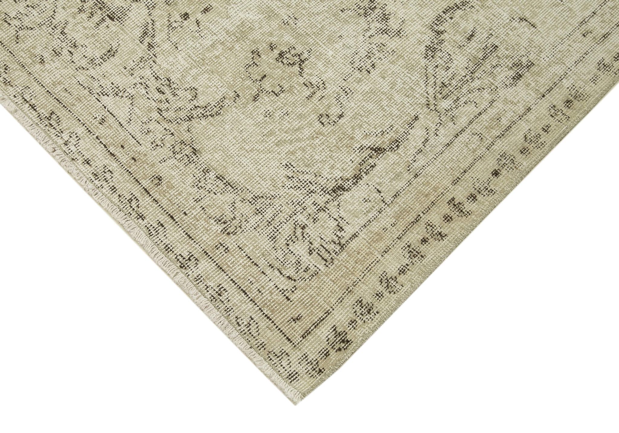 Handwoven Unique Anatolian Beige Carpet 161 cm x 283 cm - 38924