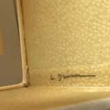 Design lamp by louis drimmer circa 1970/80
