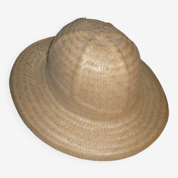Colonial hat, straw safari