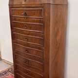 curved secretary in the guise of a Napoleon III period weekly desk