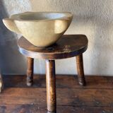 Rustic tripod stool