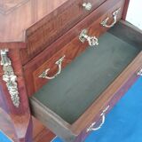 Small marquetry chest of drawers