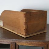 Meuble de mercerie ancien en chêne allemand, années 1920/30
