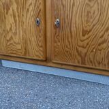 Buffet bas mado en pitchpin vintage 1950