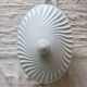 Vintage white porcelain soup tureen with twists from Limoges Haviland