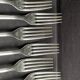 6 Christofle America forks numbered George V