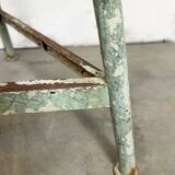 Green Industrial Workshop Stool, 1960s