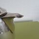 Antique Art Deco silver-plated milk jug - handle to be restored