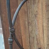 Table espagnole pieds lyre en chêne (19ème siècle)