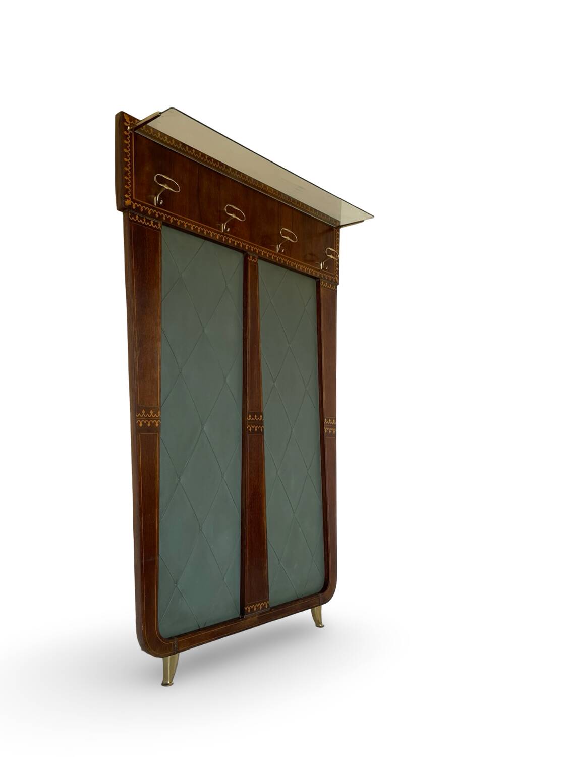 Porte-manteau mural italien des années 60