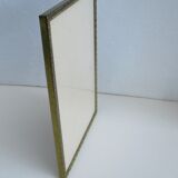 Vintage brass wall frame