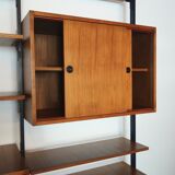 Bookcase italian teak of the 1950s