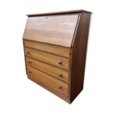 Scandinavian teak secretary