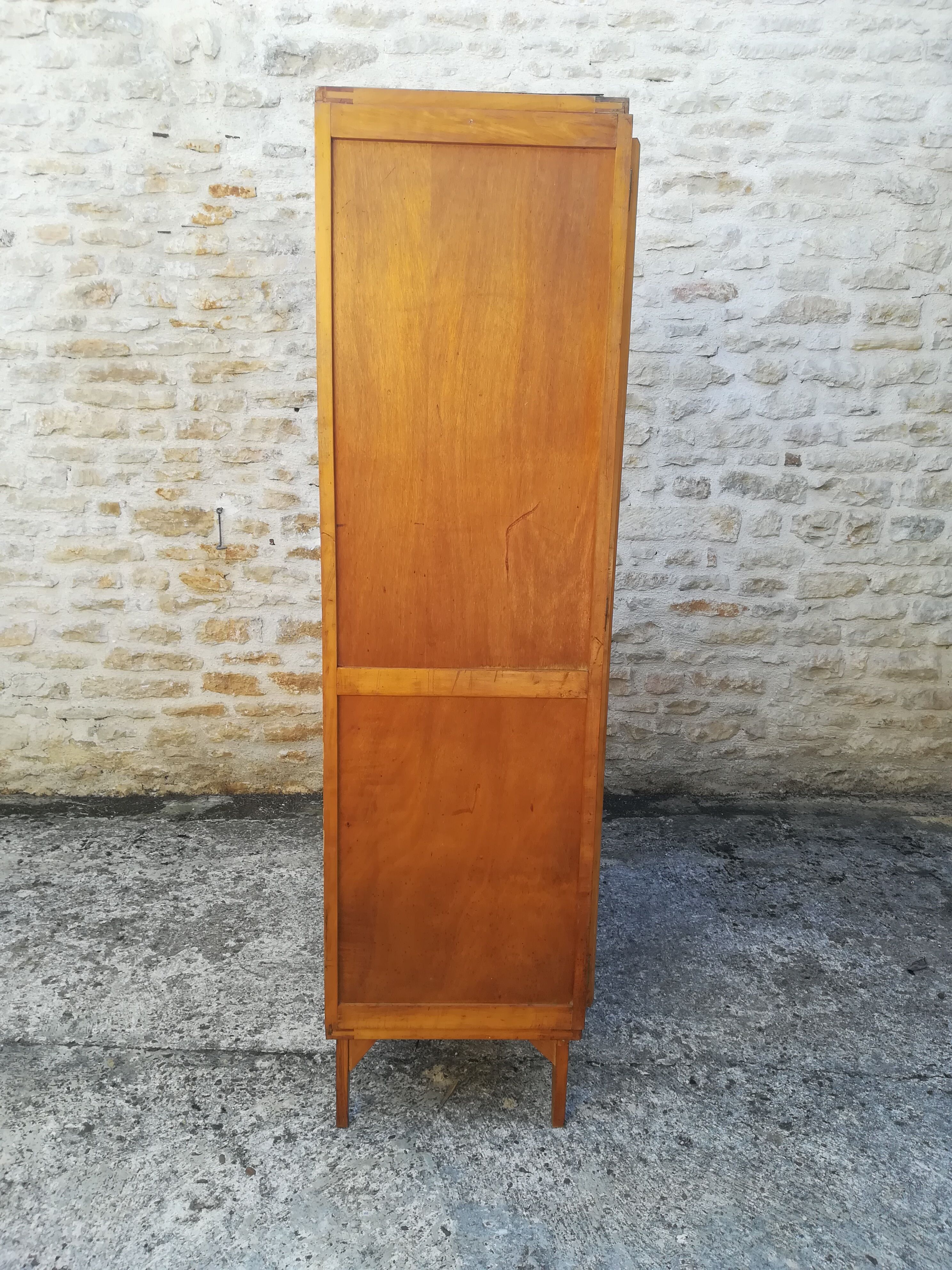 Vintage asymmetrical cabinet