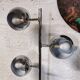 Floor lamp "eye ball" tulip foot