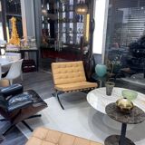 Knoll, pair of Barcelona easy chairs