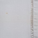 Embroidered AD monogram sheet