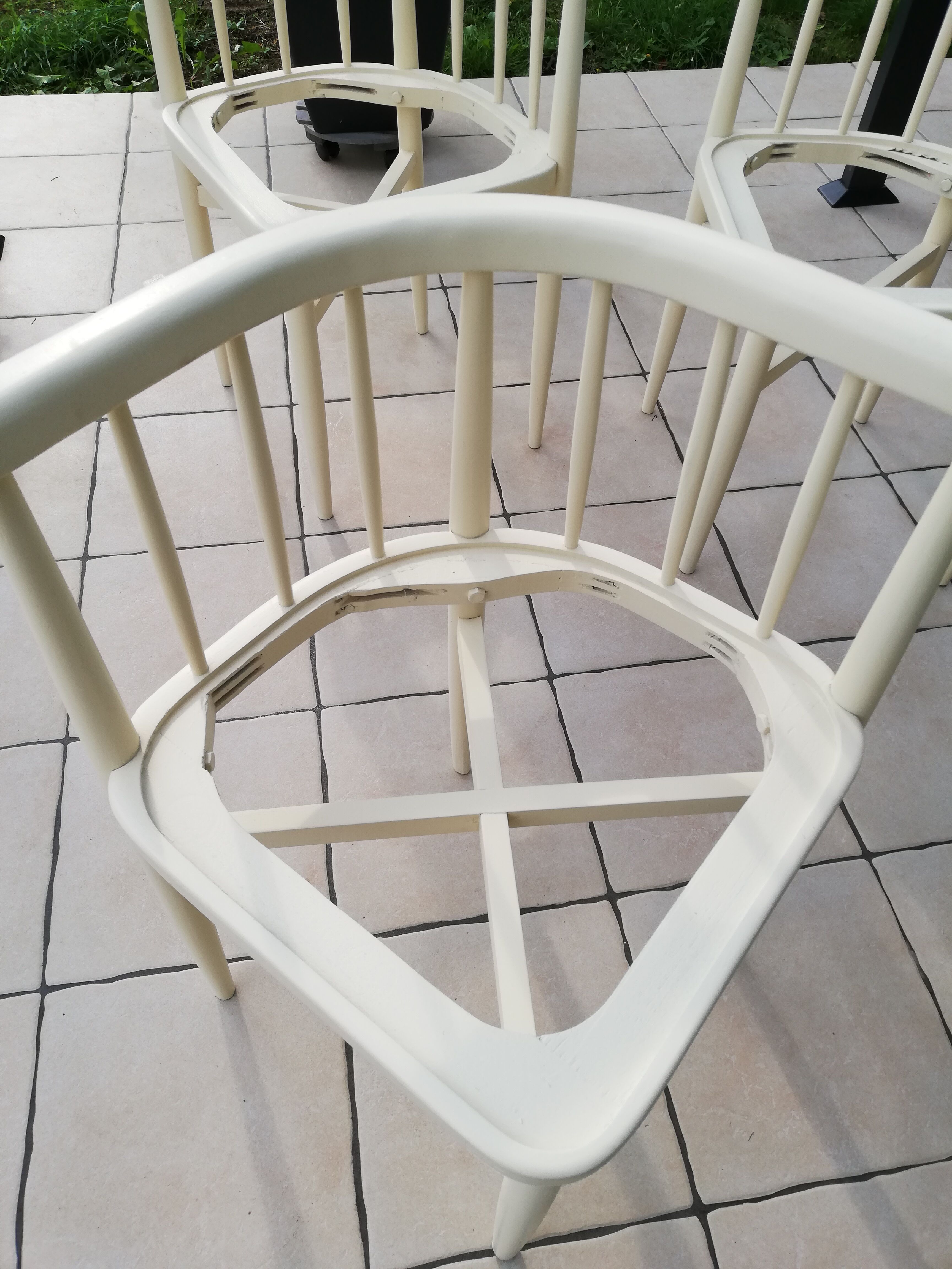 Thonet corner chairs