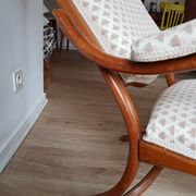 Curved wooden chair at the beginning of THE 20th century