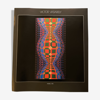 Poster victor vasarely - kaaba 2, 1978