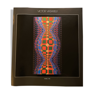 Poster victor vasarely - kaaba 2, 1978