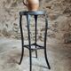 Antique Industrial Stool – Toledo Art Steel Co., 1930s, Bar Stool