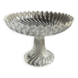 Coupe sur pied Baccarat Bambous Tors – Art nouveau