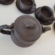 Chinese Terracotta Tea Set Yixing Bamboo Decor