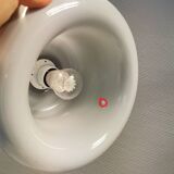 Hanging lamp in double layer glass