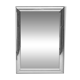 Modern wall mirror with multiple facets, Belgium, 1990