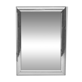 Modern wall mirror with multiple facets, Belgium, 1990