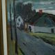 John Börén, Swedish modern landscape, 1960s, Oil painting, Framed