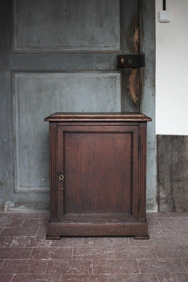 Meuble bois 1 porte, meuble confiturier, meuble de rangement