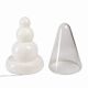 Original glass table lamp triplex opal