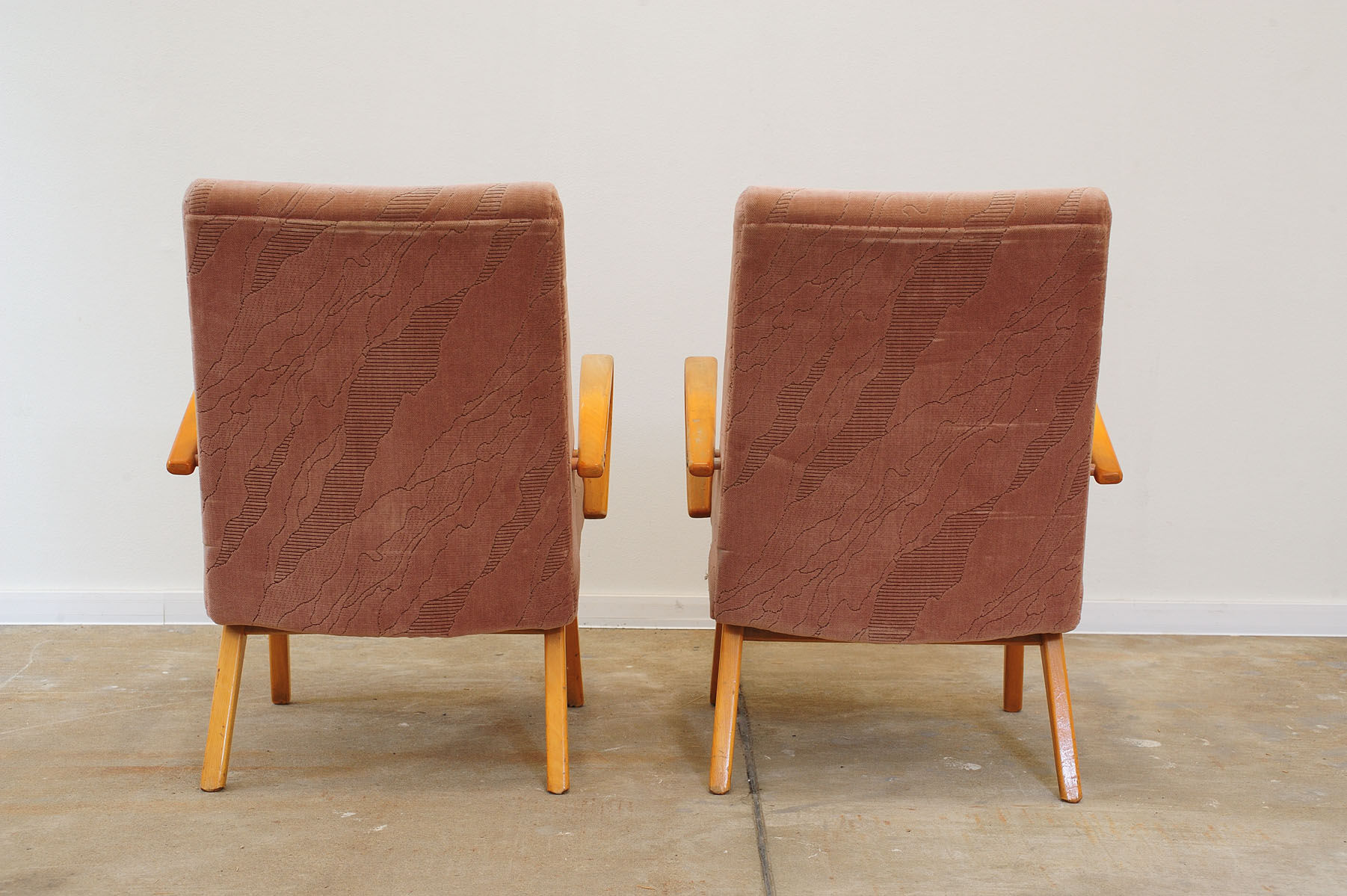 Pair of midcentury armchairs by Jaroslav Šmídek, 1960´s