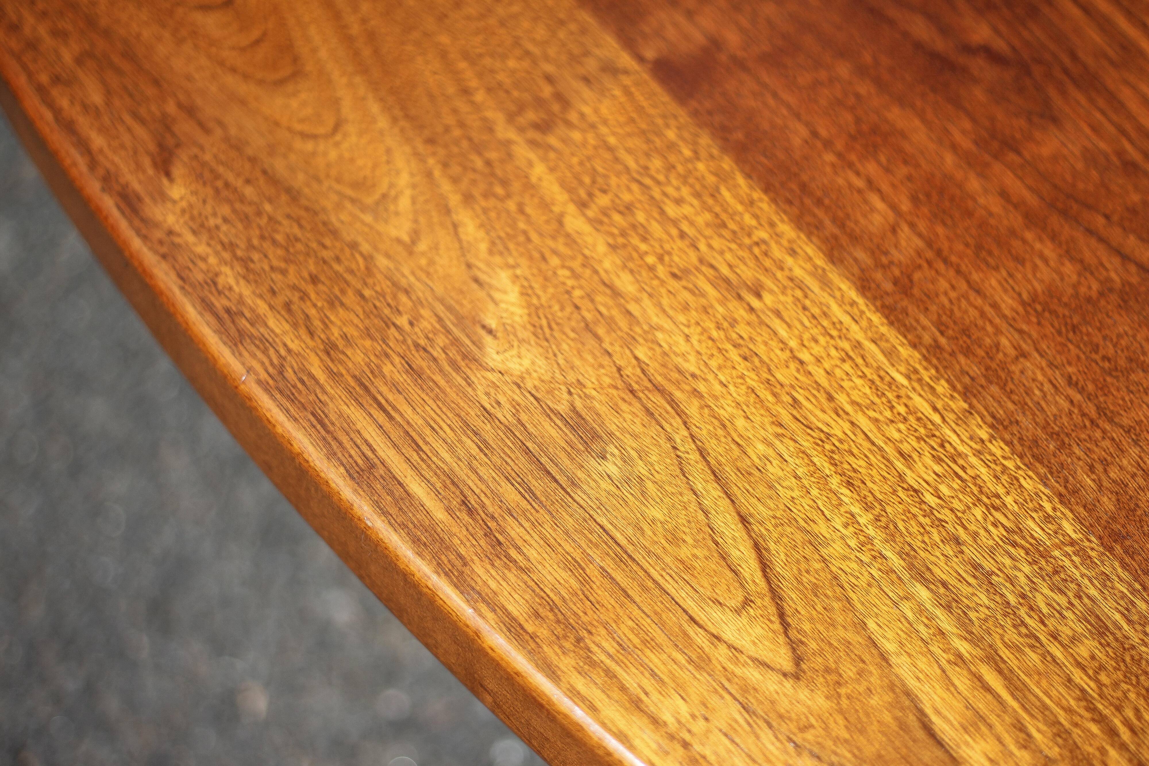 Baumann coffee table, star foot wooden table, vintage coffee table, living room table, 70's