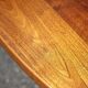 Table basse Baumann, table bois pied étoile, table basse vintage, table de salon, 70's