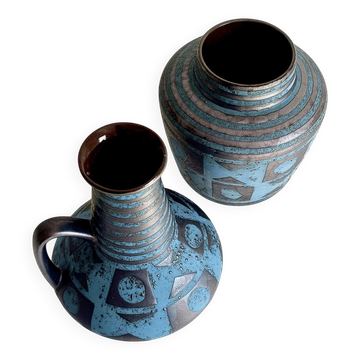 Mid-Century Modern Ceramic Vases by Carstens Tönnieshof, 1960s