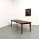 Farm table with tapered legs, L 260 cm